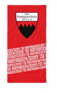 Handtuch "TSV Harthausen/Scher #clubs"